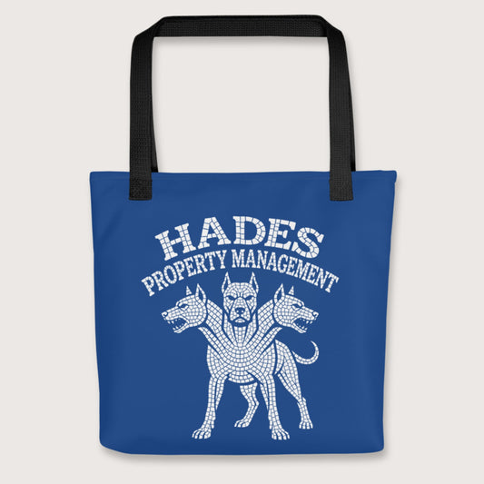 Black Hades Property Management Bag - history buff gift by HistoHead