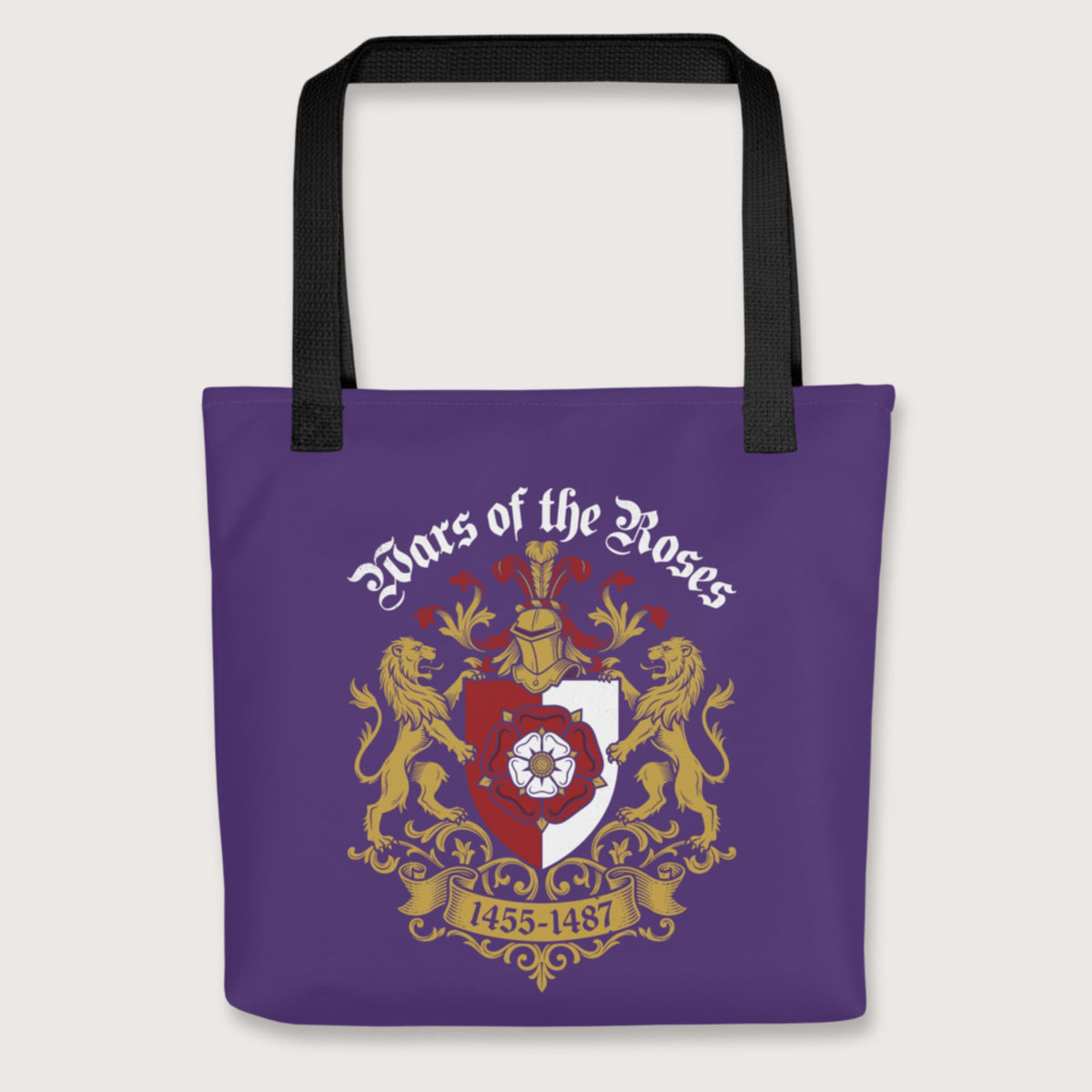 Black Wars of the Roses Bag - history buff gift by HistoHead