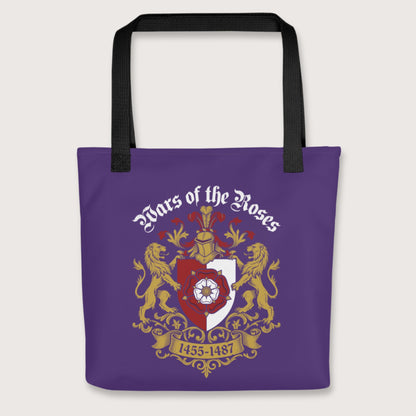 Black Wars of the Roses Bag - history buff gift by HistoHead