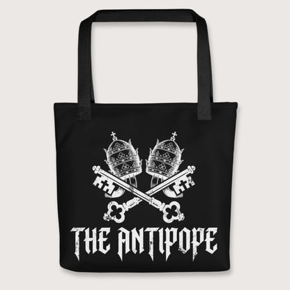 Black The Antipope Bag - history buff gift by HistoHead