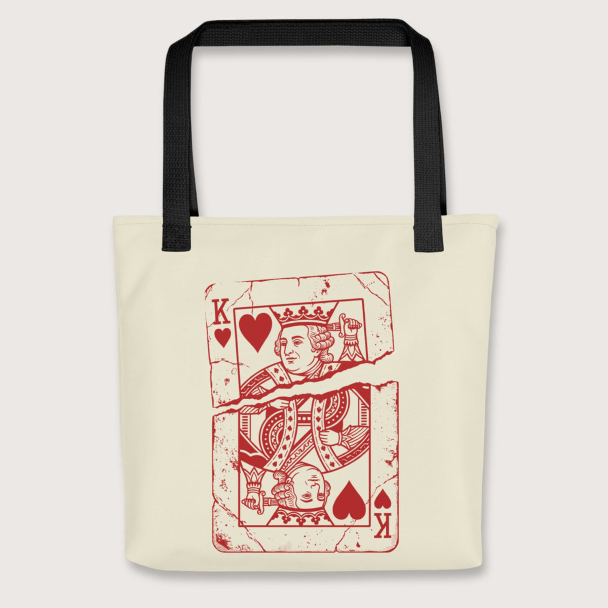 Black Louis XVI Playing Card Bag - history buff gift by HistoHead