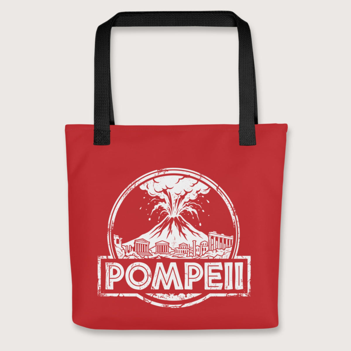 Black Pompeii Bag - history buff gift by HistoHead