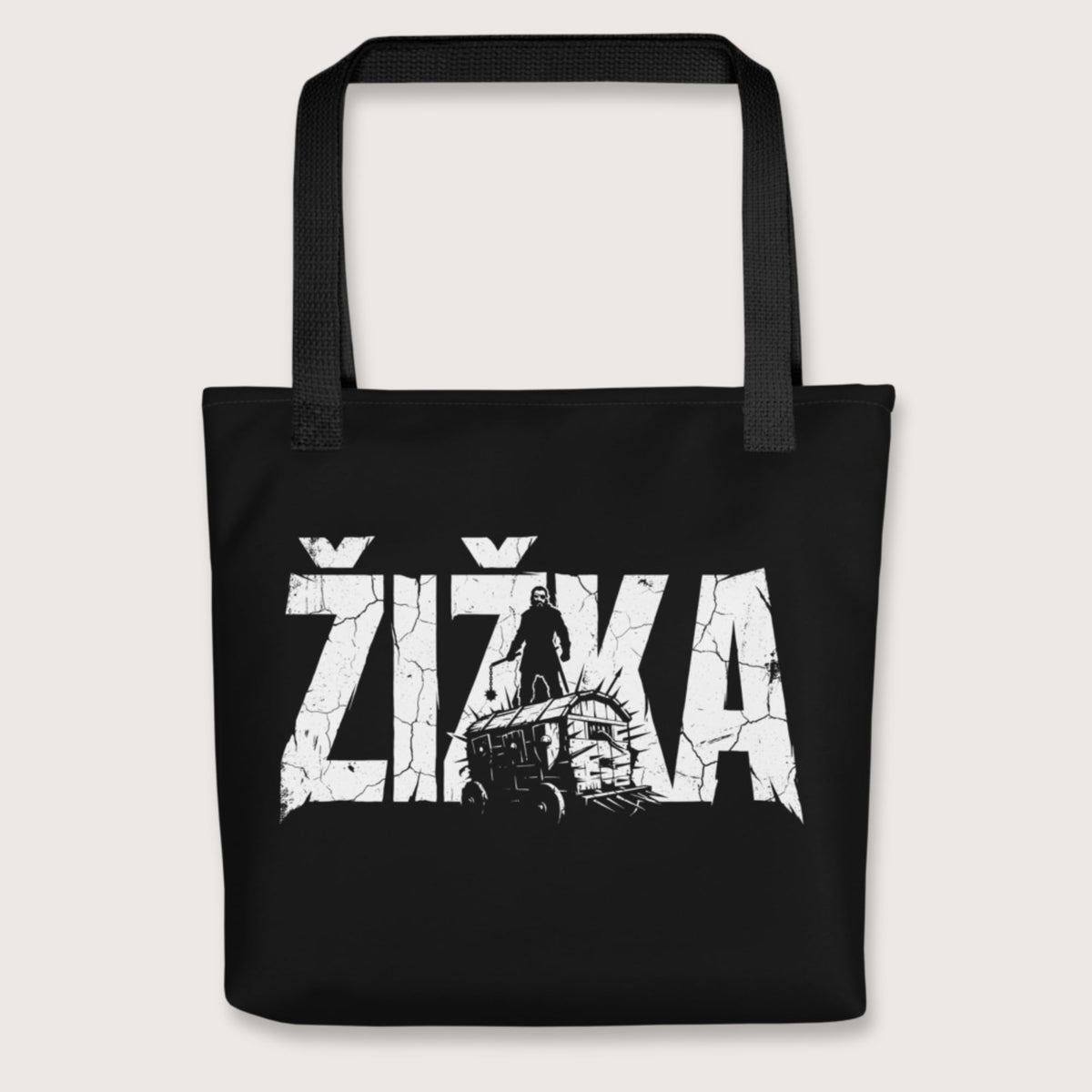 Black Jan Žižka Bag - history buff gift by HistoHead
