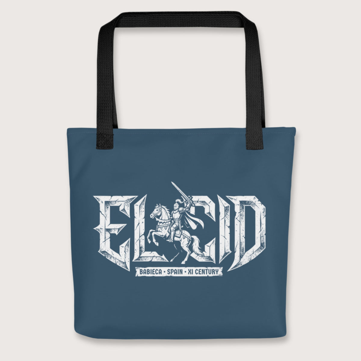 Black El Cid Bag - history buff gift by HistoHead