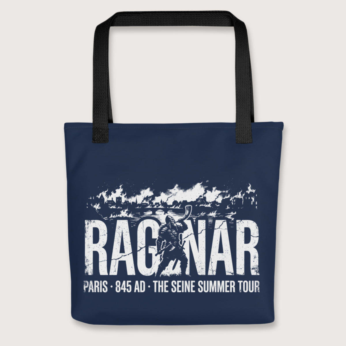 Black Ragnar The Seine Summer Tour Bag - history buff gift by HistoHead