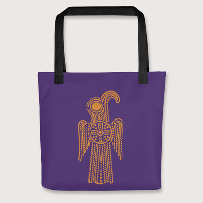 Black Anglo-Saxon Eagle Bag - history buff gift by HistoHead