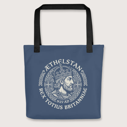 Black Æthelstan King of All Britain Bag - history buff gift by HistoHead