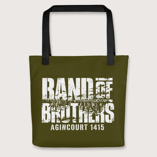Black Band of Brothers Agincourt 1415 Bag - history buff gift by HistoHead