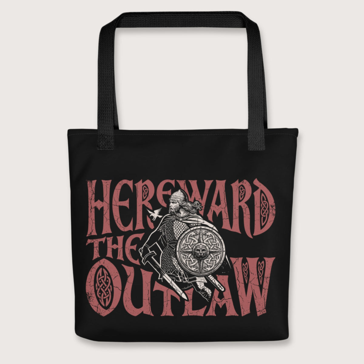 Black Hereward the Outlaw Bag - history buff gift by HistoHead