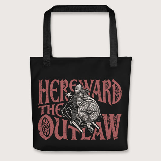 Black Hereward the Outlaw Bag - history buff gift by HistoHead