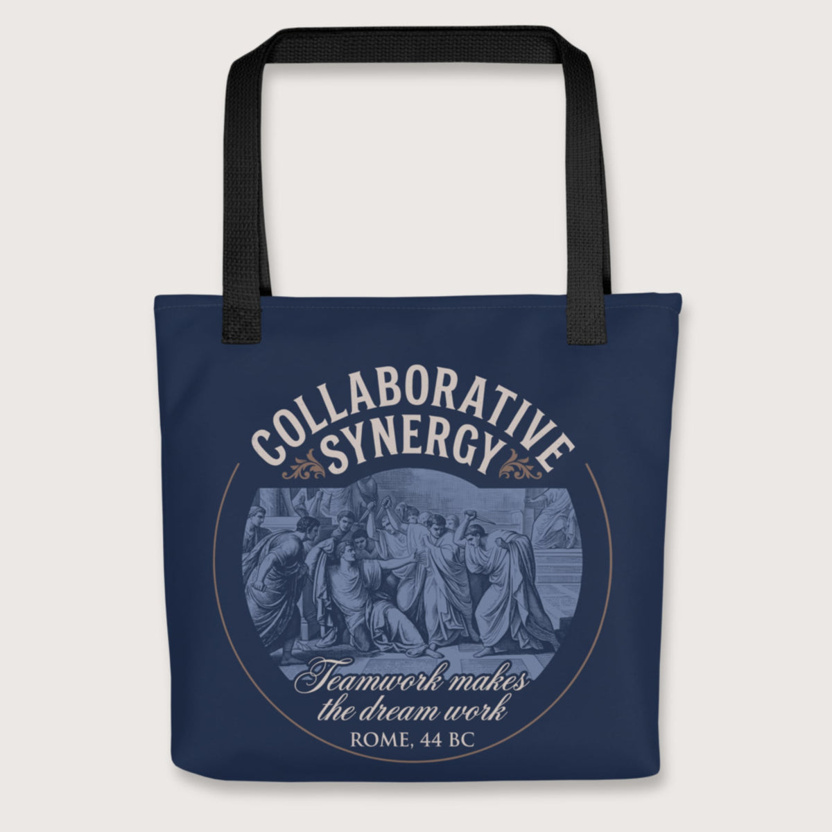Black Collaborative Synergy Bag - history buff gift by HistoHead