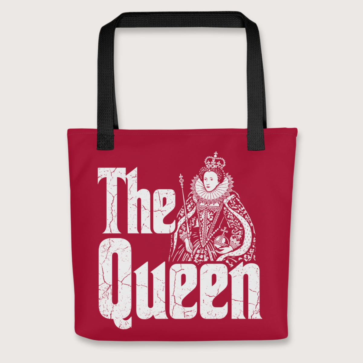 Black Queen Elizabeth I Bag - history buff gift by HistoHead