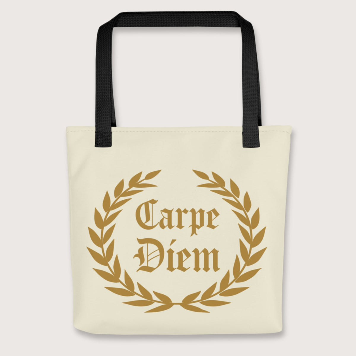 Black Carpe Diem Bag - history buff gift by HistoHead