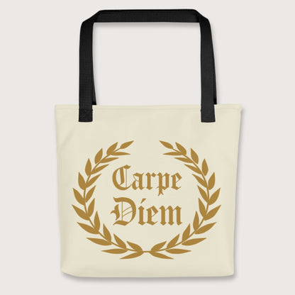 Black Carpe Diem Bag - history buff gift by HistoHead