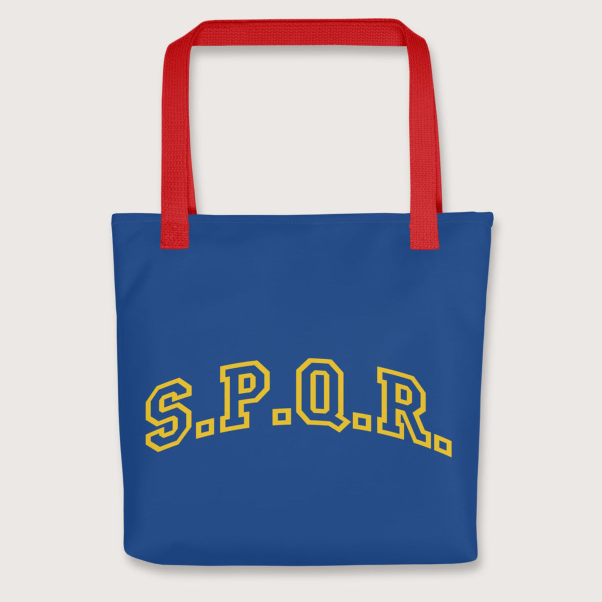 Red SPQR Bag - history buff gift by HistoHead