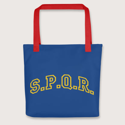 Red SPQR Bag - history buff gift by HistoHead