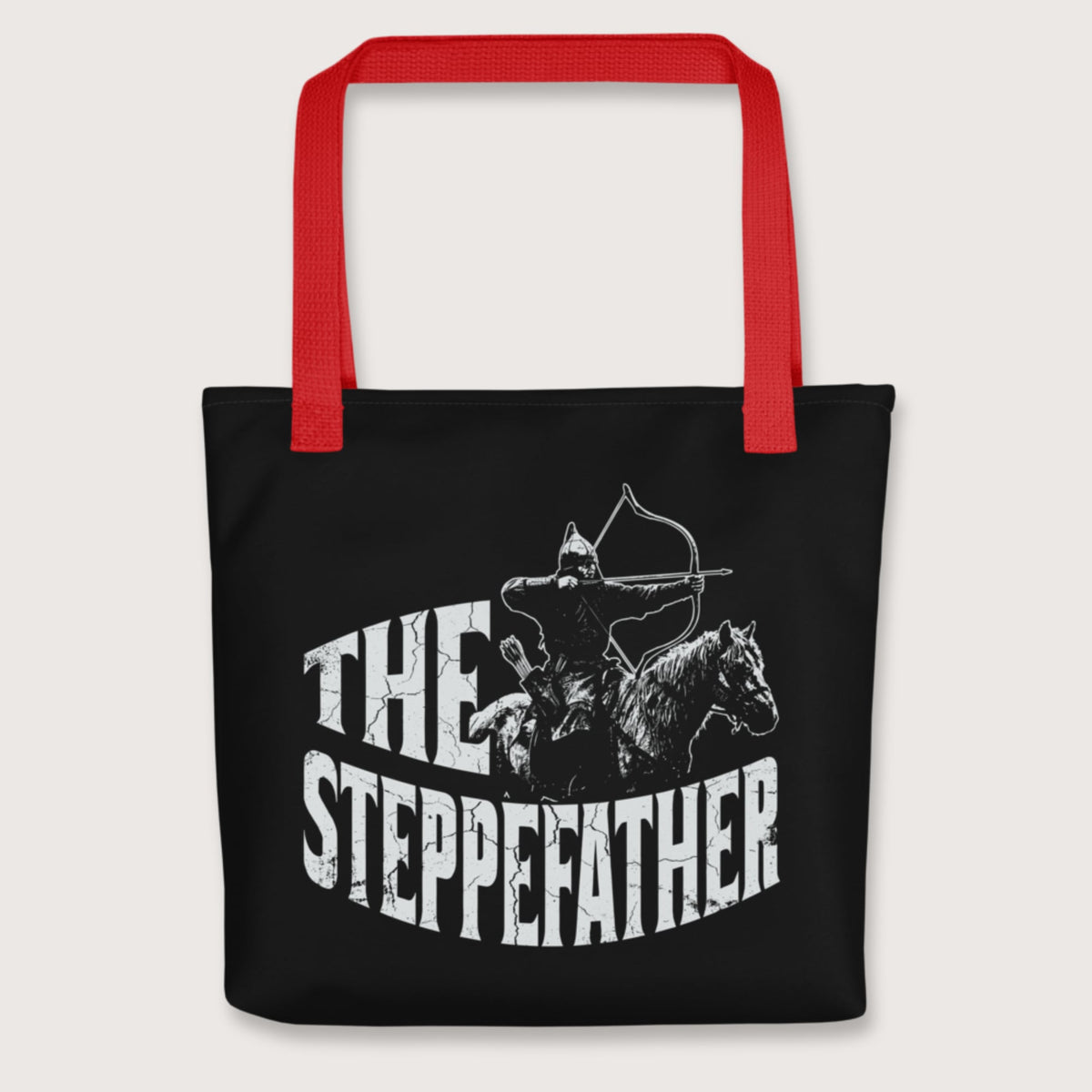 Red The Steppefather Bag - history buff gift by HistoHead