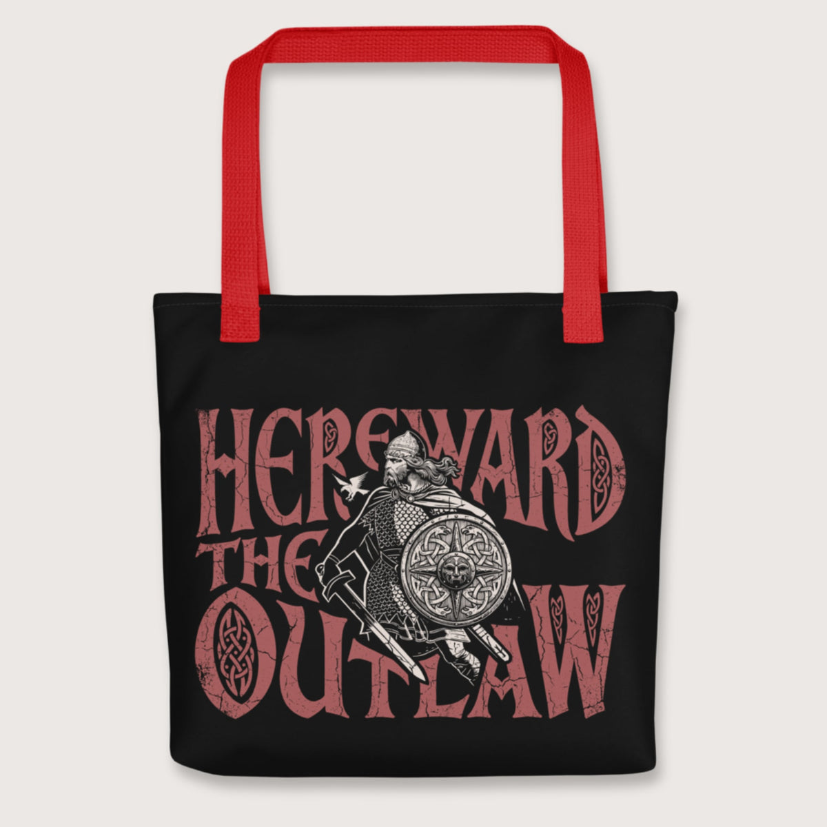 Red Hereward the Outlaw Bag - history buff gift by HistoHead