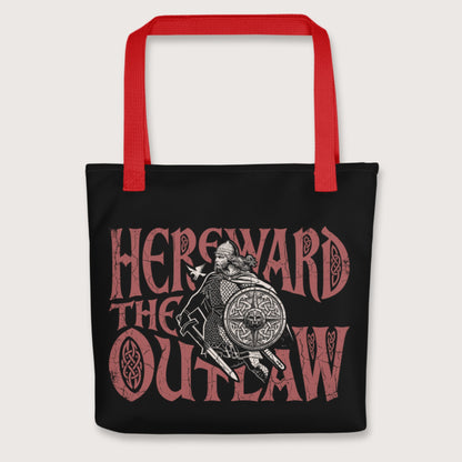 Red Hereward the Outlaw Bag - history buff gift by HistoHead