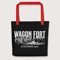 Red Wagon Fort Battle of Sudoměř Bag - history buff gift by HistoHead