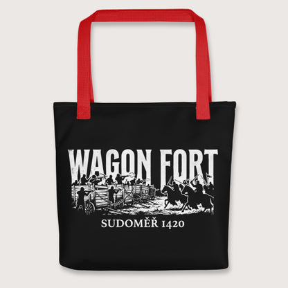 Red Wagon Fort Battle of Sudoměř Bag - history buff gift by HistoHead