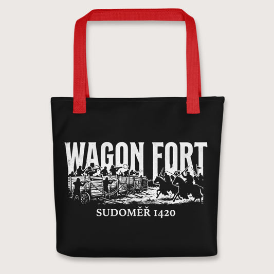 Red Wagon Fort Battle of Sudoměř Bag - history buff gift by HistoHead