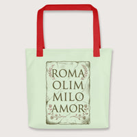 Red Roma Amor Bag - history buff gift by HistoHead