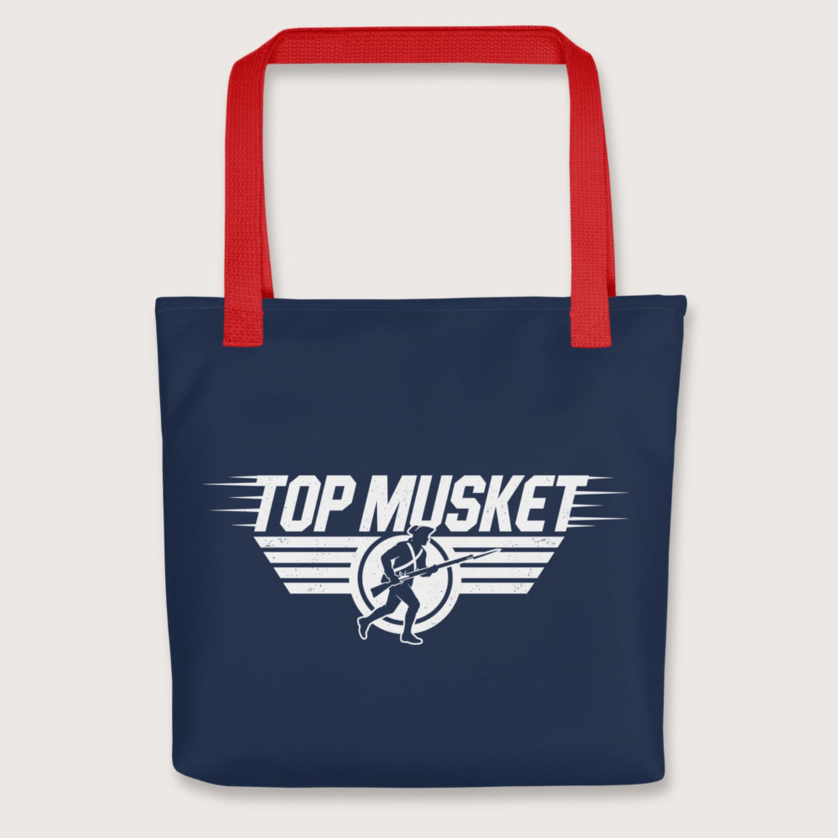 Red Top Musket Bag - history buff gift by HistoHead