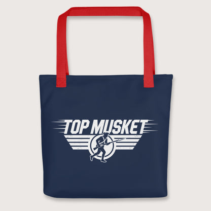 Red Top Musket Bag - history buff gift by HistoHead
