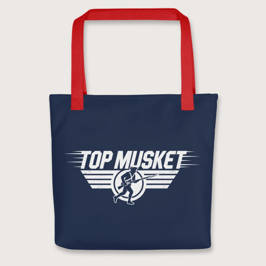 Red Top Musket Bag - history buff gift by HistoHead