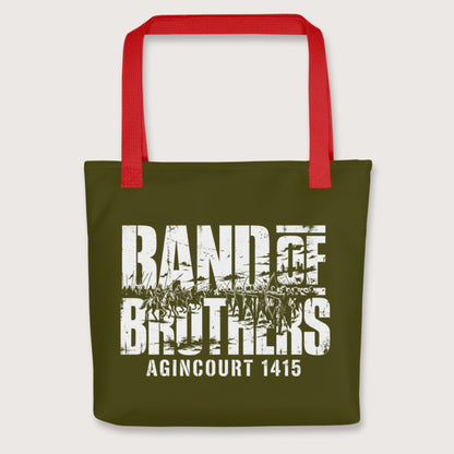 Red Band of Brothers Agincourt 1415 Bag - history buff gift by HistoHead