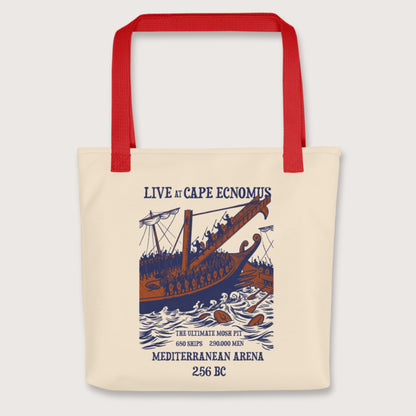 Red Battle of Cape Ecnomus Bag - history buff gift by HistoHead