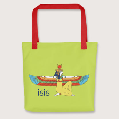 Red Egyptian Goddess Isis Bag - history buff gift by HistoHead
