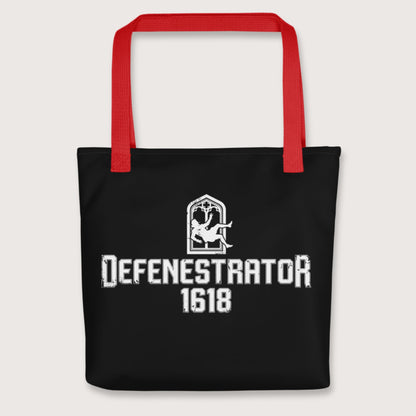 Red Defenestrator Bag - history buff gift by HistoHead