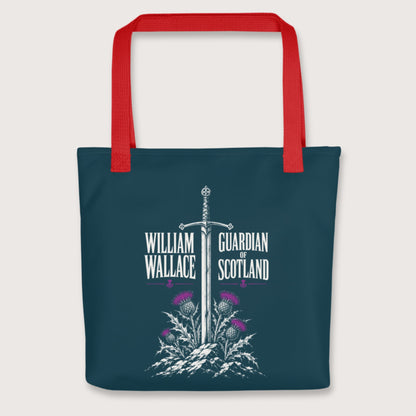 Red William Wallace Bag - history buff gift by HistoHead