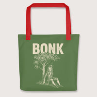 Red Newton Bonk Bag - history buff gift by HistoHead