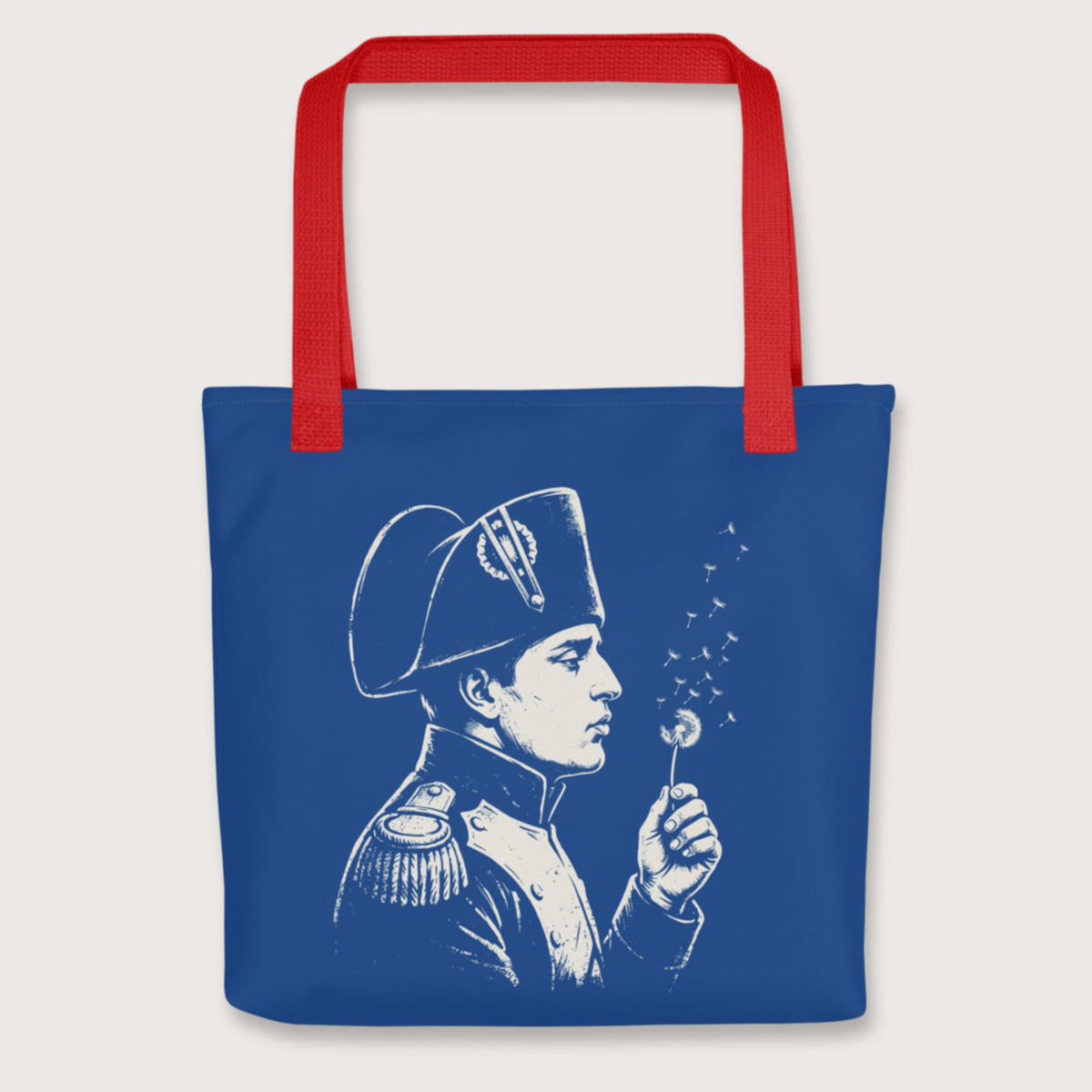Red Napoleon Bonaparte Blowing Wishes Bag - history buff gift by HistoHead