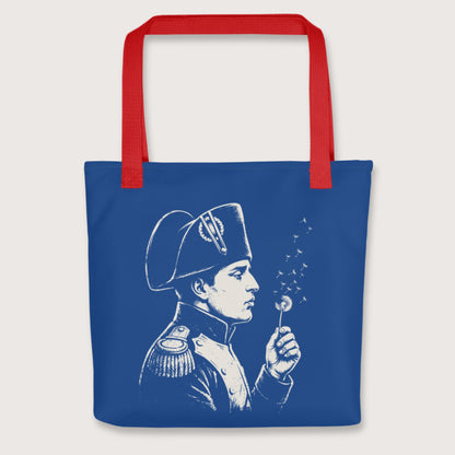 Red Napoleon Bonaparte Blowing Wishes Bag - history buff gift by HistoHead