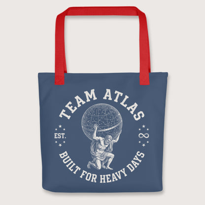 Red Team Atlas Built For Heavy Days Bag - history buff gift by HistoHead