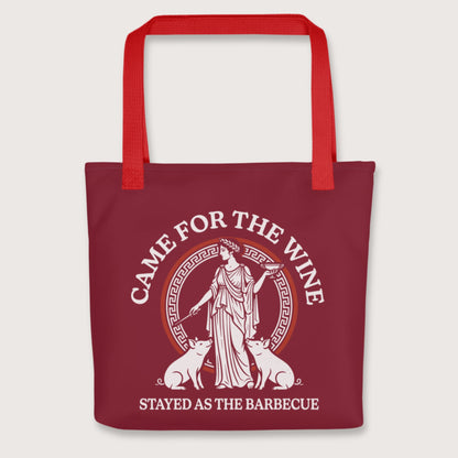Red Circe Barbecue Bag - history buff gift by HistoHead