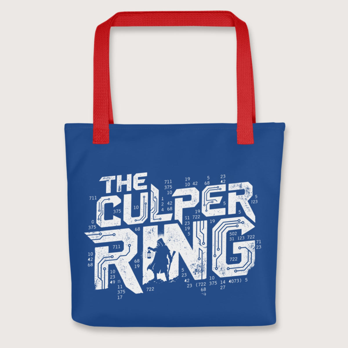Red The Culper Ring Bag - history buff gift by HistoHead
