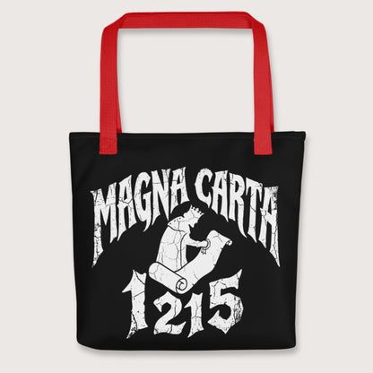 Red Magna Carta 1215 Bag - history buff gift by HistoHead