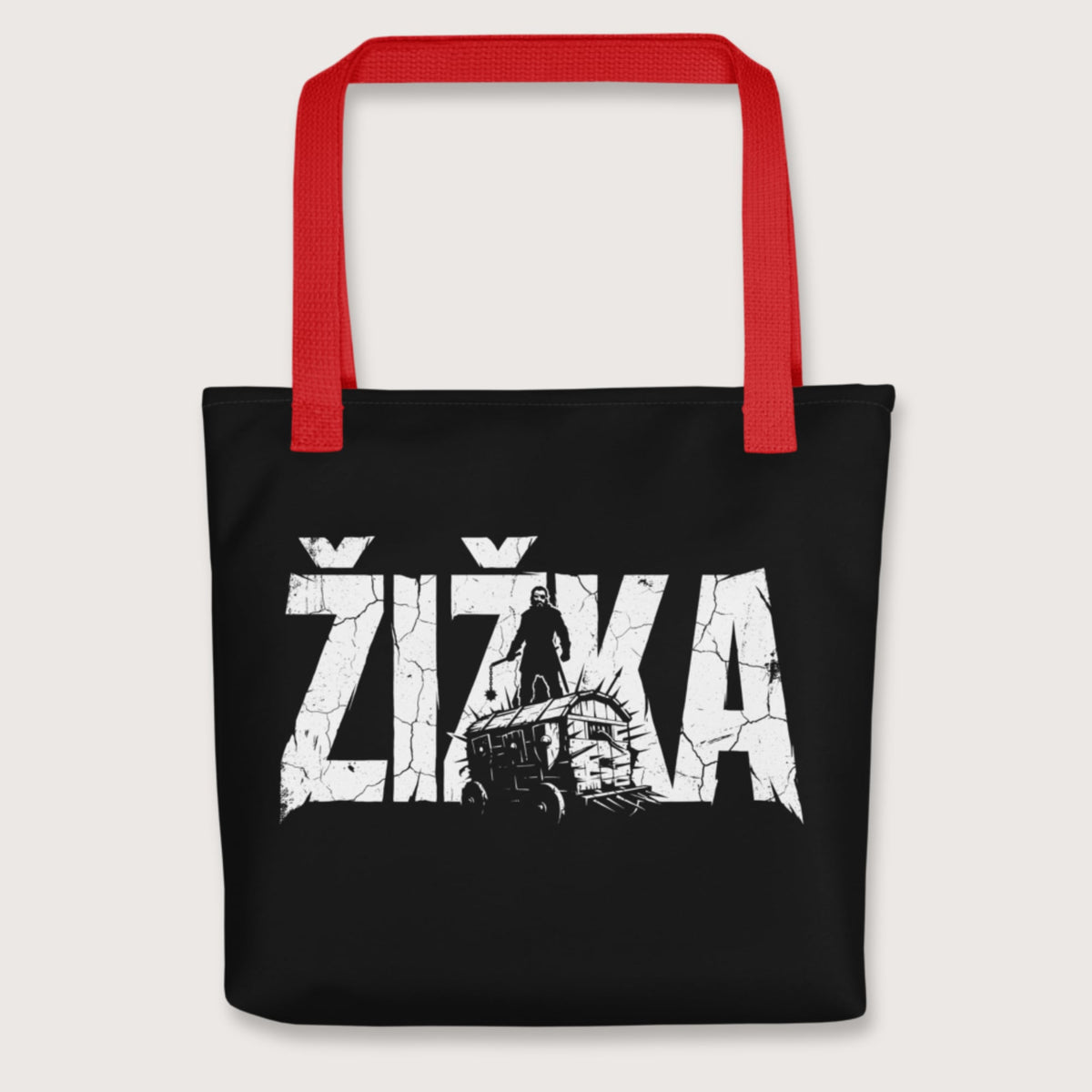 Red Jan Žižka Bag - history buff gift by HistoHead