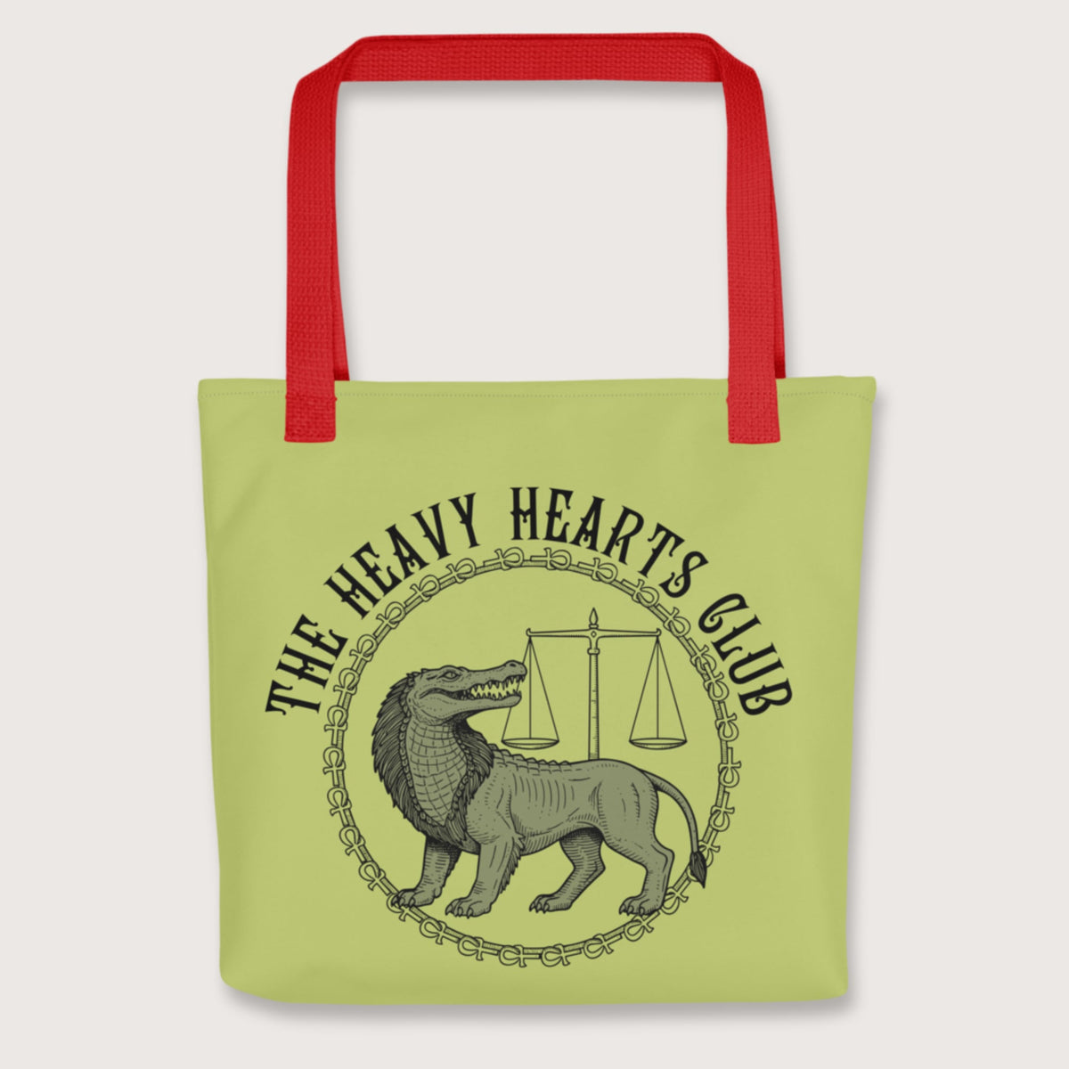 Red The Heavy Hearts Club Bag - history buff gift by HistoHead