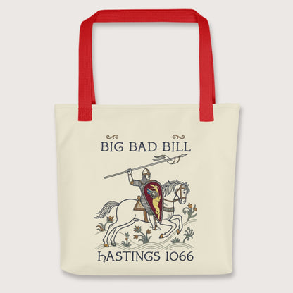 Red Big Bad Bill Bag - history buff gift by HistoHead