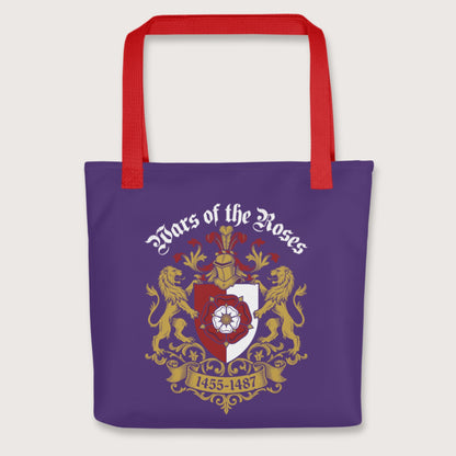 Red Wars of the Roses Bag - history buff gift by HistoHead