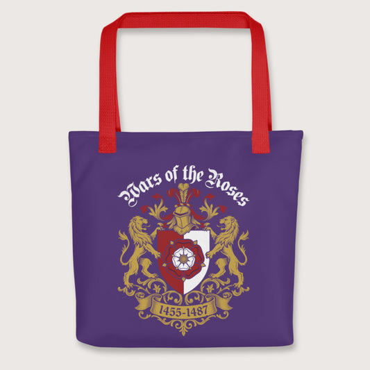 Red Wars of the Roses Bag - history buff gift by HistoHead