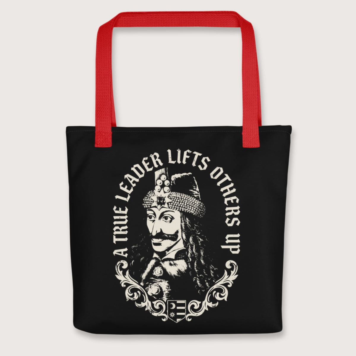 Red Vlad the Impaler True Leader Bag - history buff gift by HistoHead