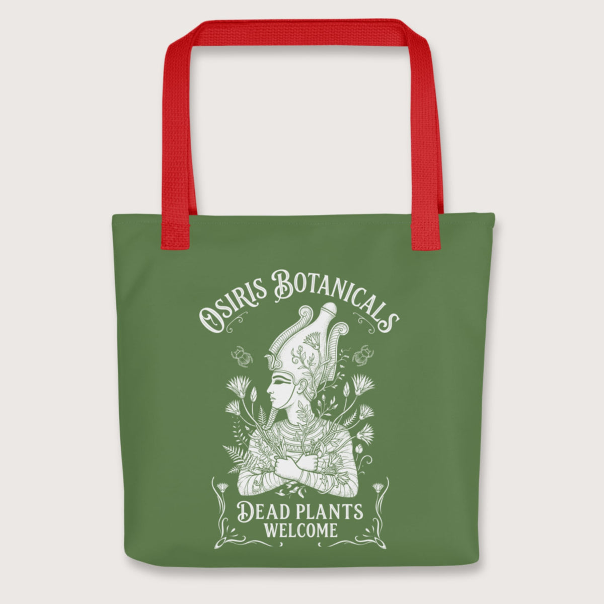 Red Osiris Botanicals Bag - history buff gift by HistoHead