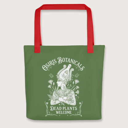 Red Osiris Botanicals Bag - history buff gift by HistoHead